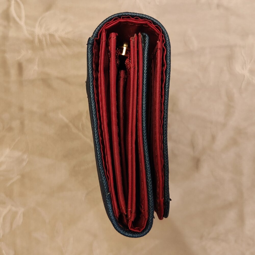 Totto Navy Blue RFID Blocker Wallet, New Without Tags! - Picture 4 of 10